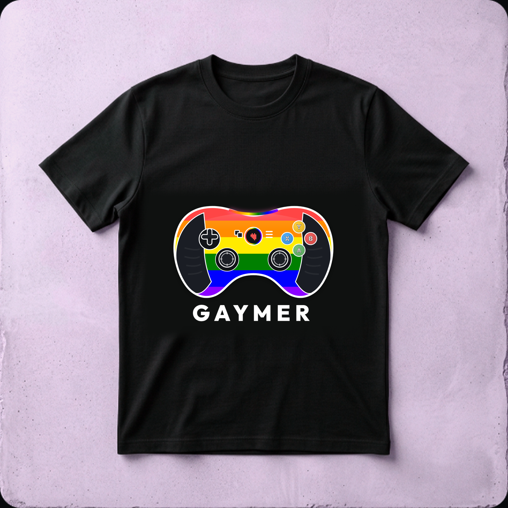 Gaymer Controller Pride Tee