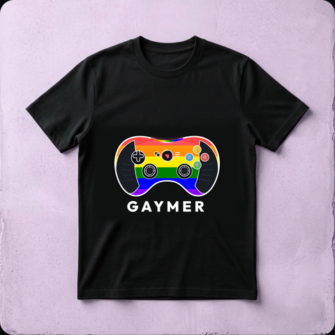 Gaymer Controller Pride Tee
