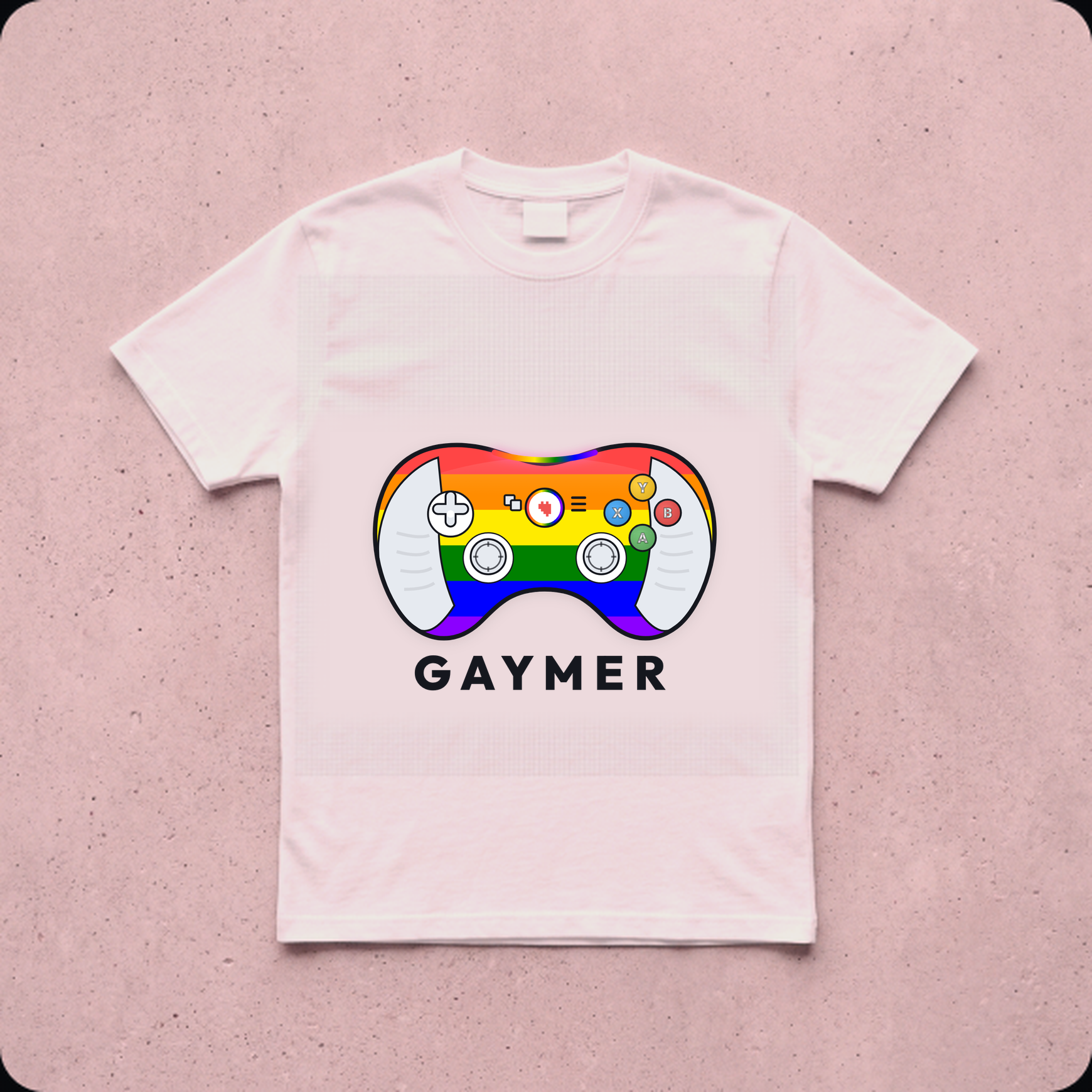 Gaymer Controller Pride Tee