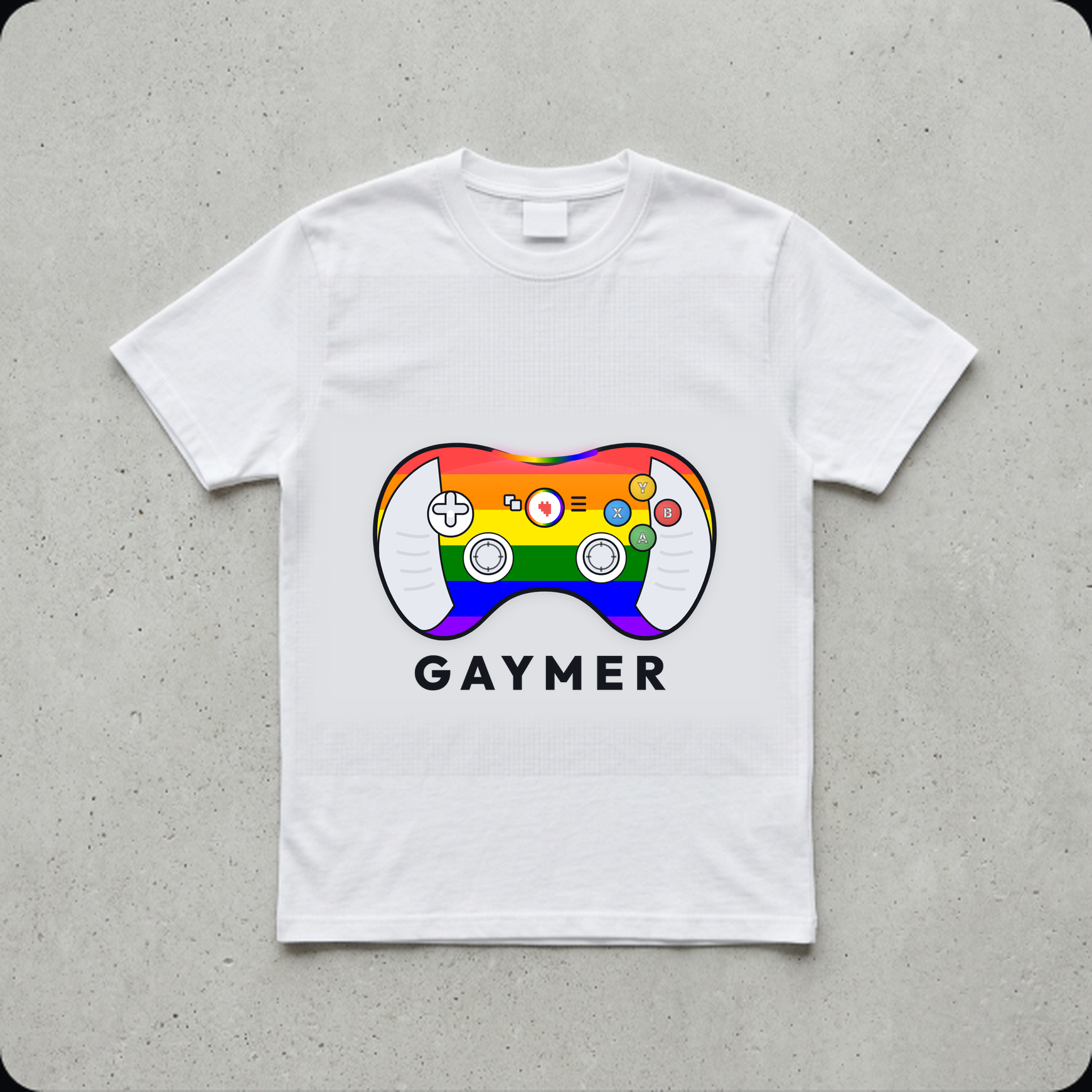 Gaymer Controller Pride Tee