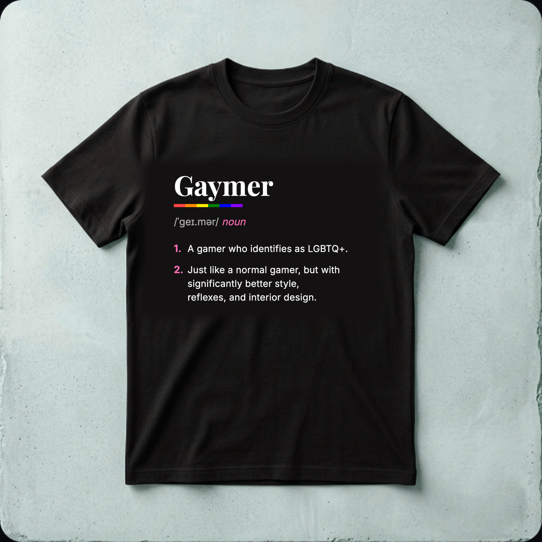 Gaymer Definition Tee