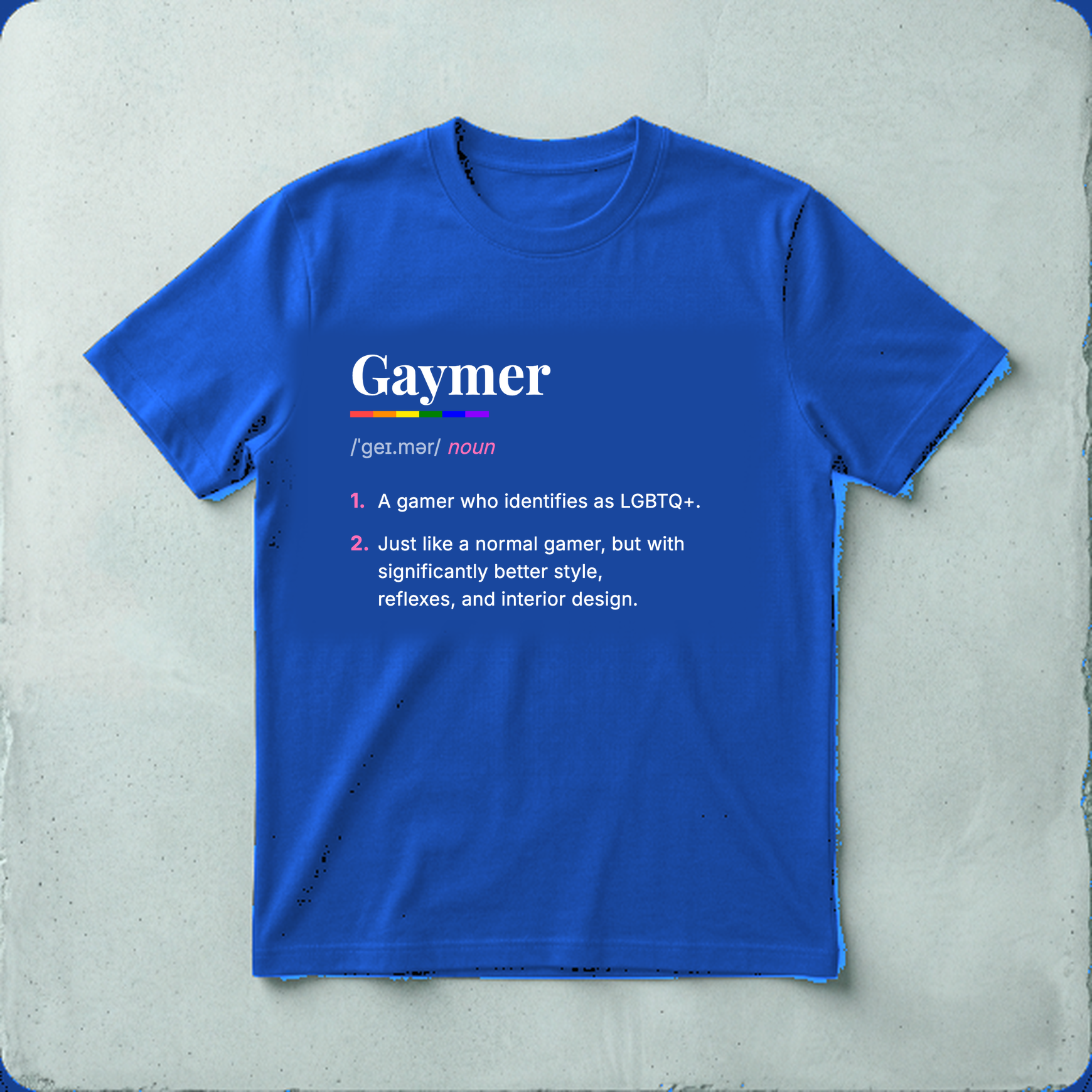 Gaymer Definition Tee