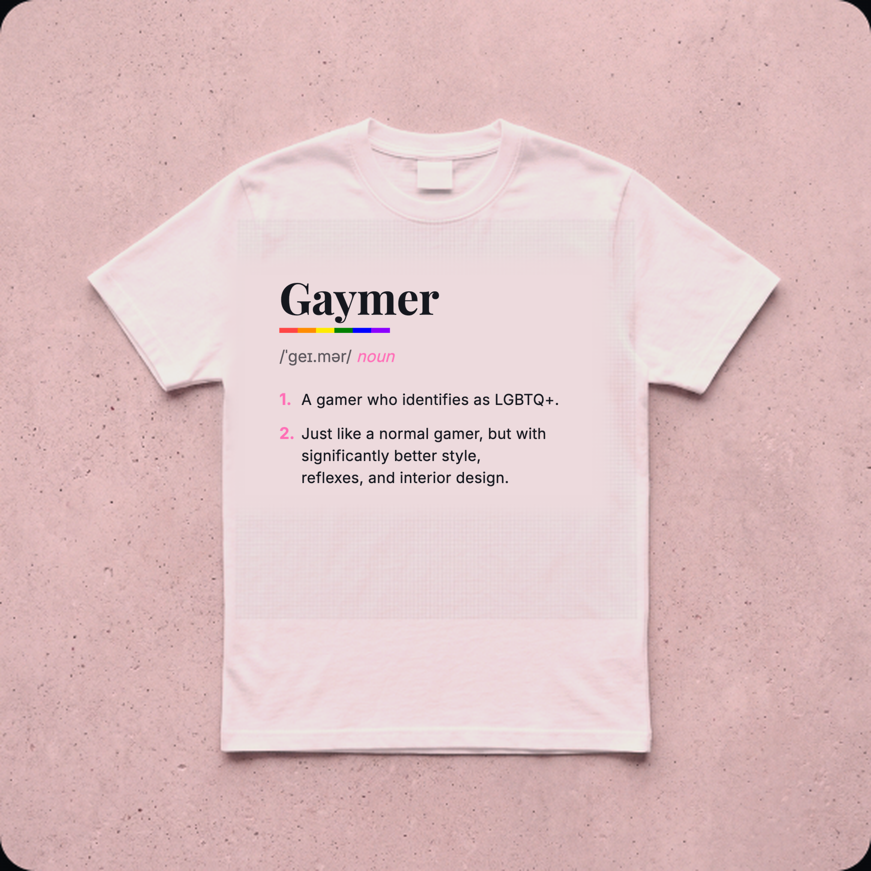 Gaymer Definition Tee