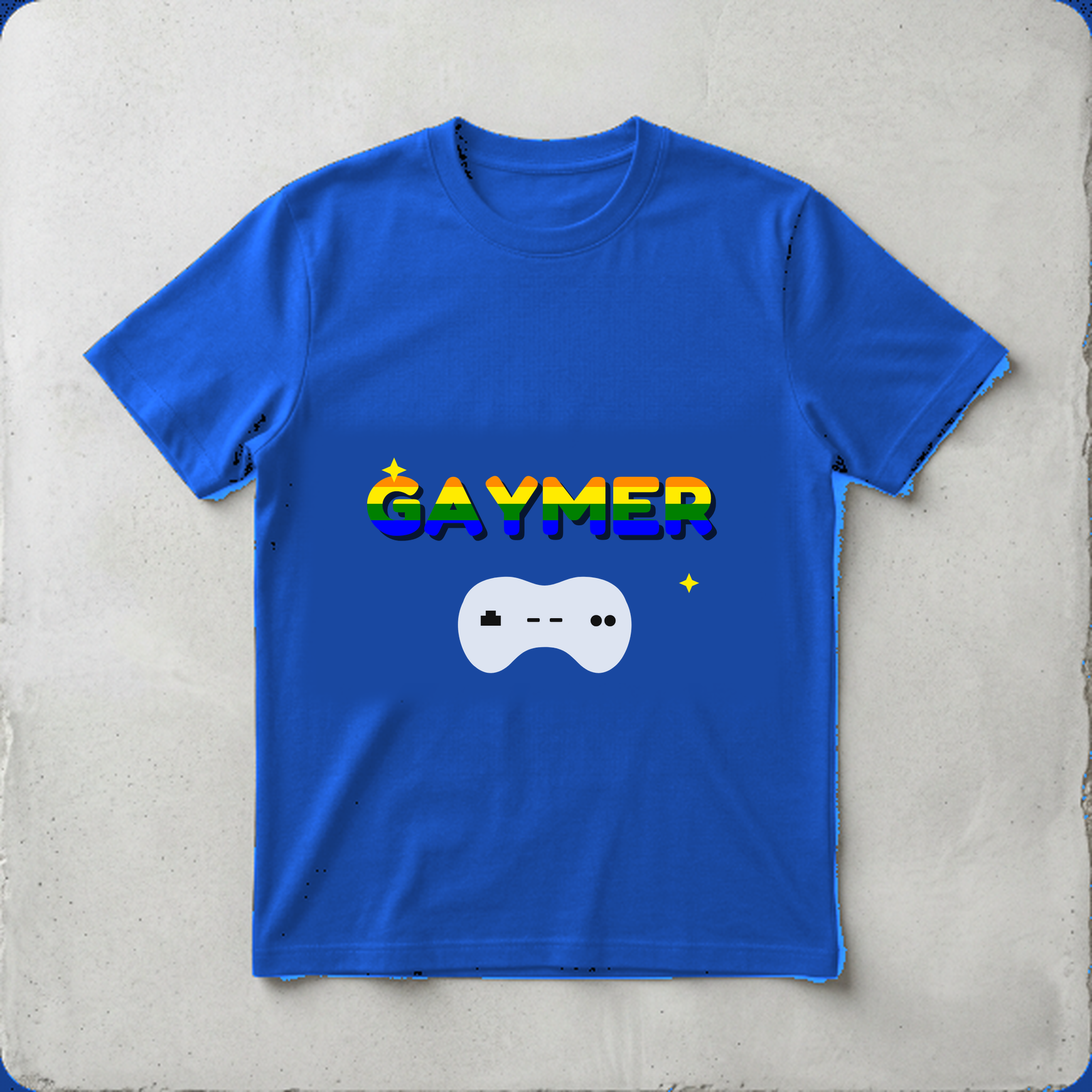Gaymer Retro Glitch Tee