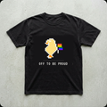 Pixel Duck 'Off To Be Proud' Tee