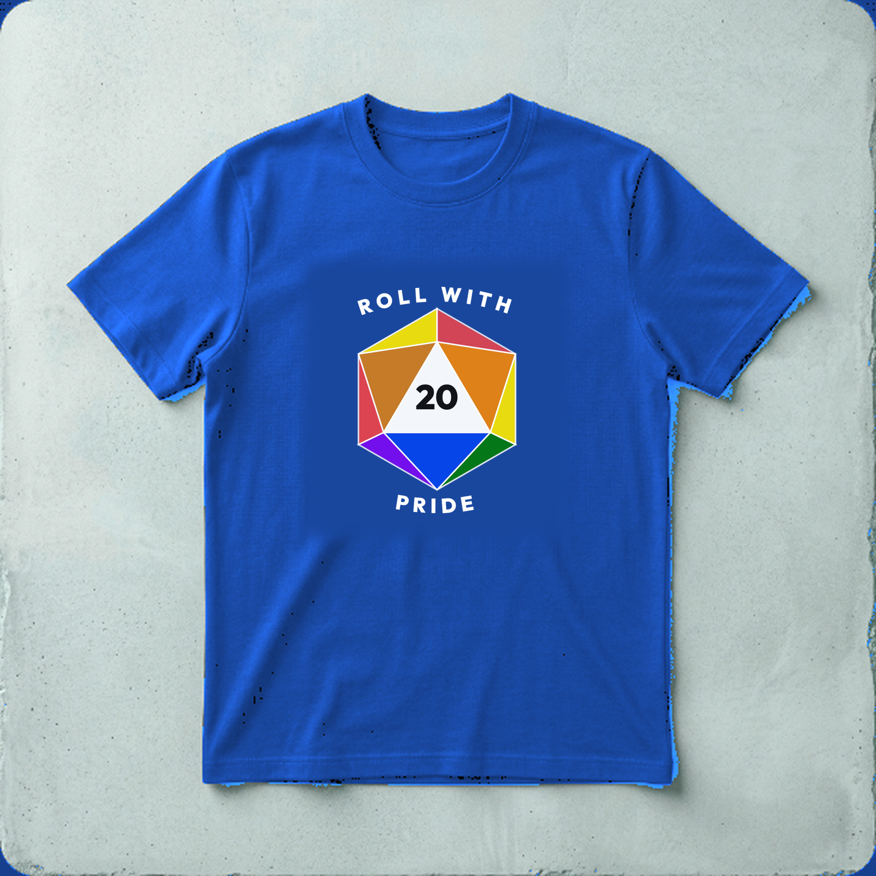 Roll With Pride D20 Tee