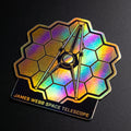 James Webb Telescope Holographic Sticker